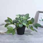 LADECOR Цветочная композиция лиственная в горшке, 18 см, пластик