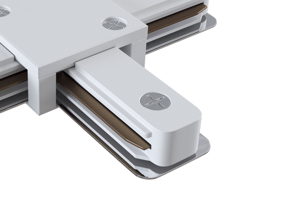 Соединитель "X"-образный для однофазного шинопровода  Maytoni Technical TRA001CX-11W белый