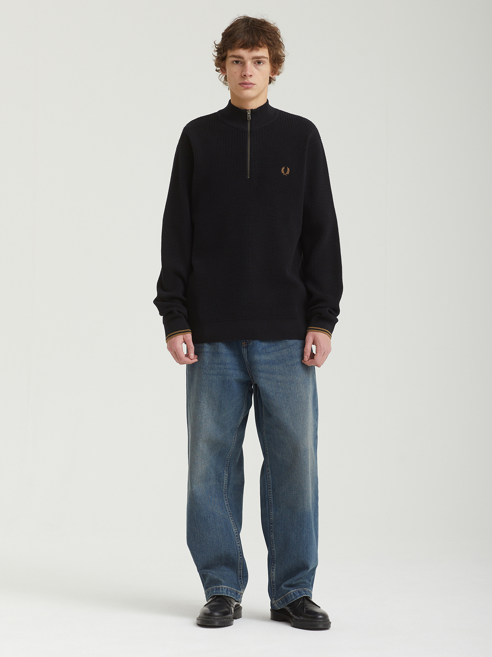 Мужской Свитер Waffle Stitch