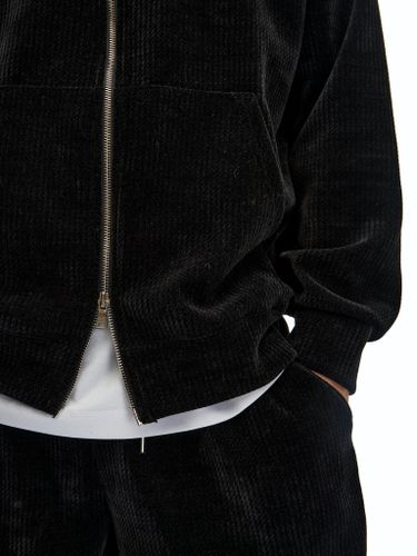 Черный спортивный костюм Hand Made из велюра