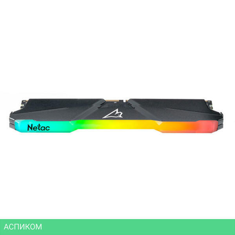 Оперативная память Netac Shadow RGB 16GB DDR4 Grey (NTSRD4P26DP-16E)