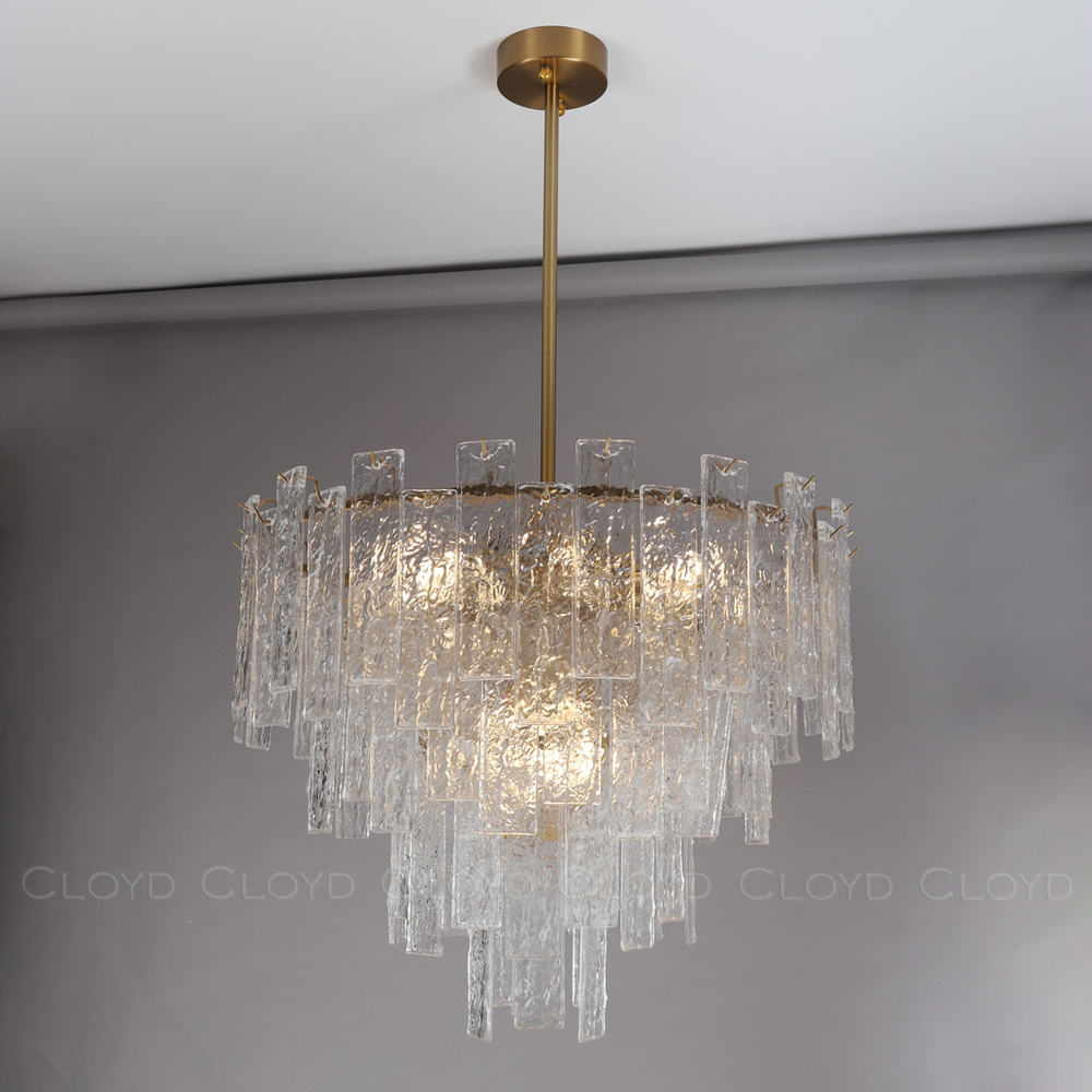 Люстра Cloyd PARSIFAL-A C9 / Ø60 см - шток - латунь (арт.11076)