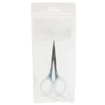 Ножницы маникюрные из нержавеющей стали «Ультрамарин», цвет серебро, 4.5*9см.