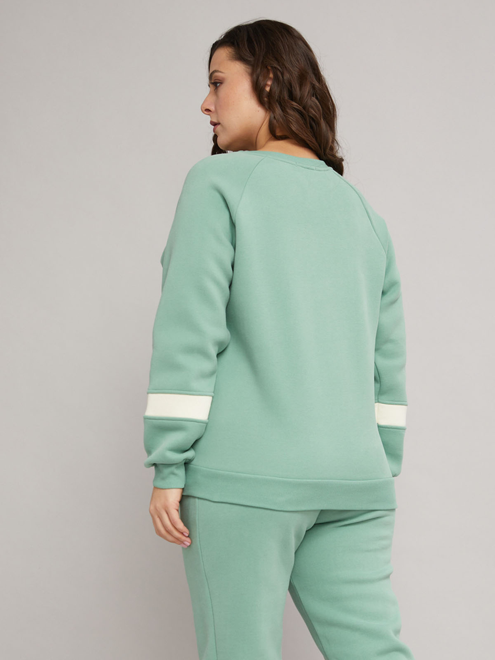 Толстовка Кофн-042Х/салатовый