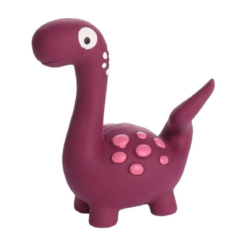 Flamingo Игрушка для собак &quot;Динозавр&quot; S, латекс, фиолетовый