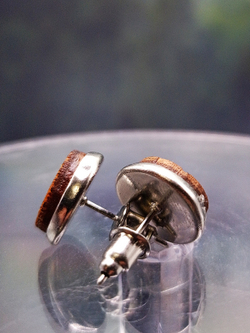 Серьги гвоздики "Звезда Лады"