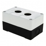 Корпус КП102 для кнопок 2 места белый ИЭК BKP10-2-K01