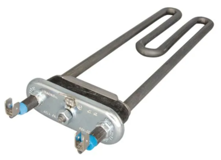 Тэн для стиральной машины Candy 91201638, Bosch 1950W прямой 245 мм без отверстия под датчик