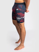 Шорты компрессионные Venum UFC Zenith Fight Week Navy Blue/Burgundy/Silver