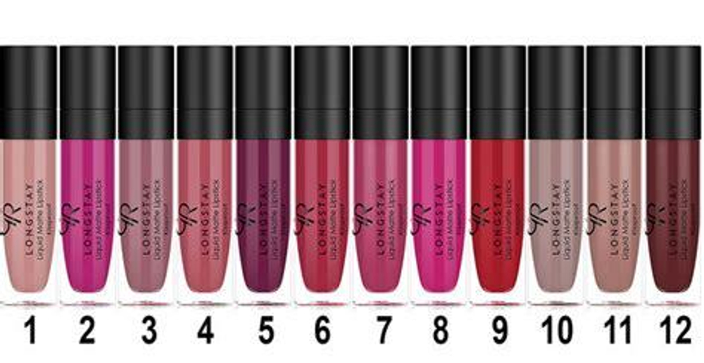 Губная помада Golden Rose Longstay Liquid Matte Турция в ассортименте