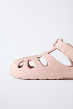 ZARA BAREFOOT САНДАЛИИ, РОЗОВЫЙ