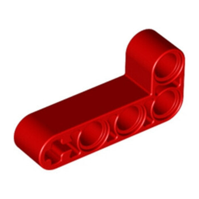 Lego 50шт Подъемный рычаг L-образной формы толщиной 2х4 дюйма (красный) 32140-6271827