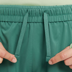 Шорты для девочки теннисные Nike Kids Dri-Fit One High-Waisted Woven Training Shorts - белый, разноцветный