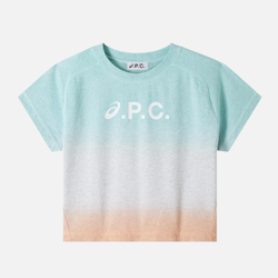 Укороченная футболка Cloud A.P.C. x ASICS жен.
