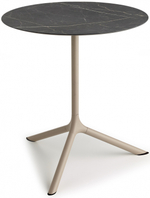 Стол ламинированный обеденный складной Scab Design Tripe Maxi Folding, тортора, черный мрамор Сахара