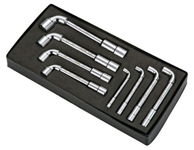 Торцевые L-образные ключи Hans в ложементе, TT-37