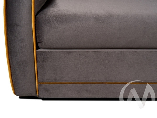 Диван угловой Блистер 2 (ДУ) GROUND 06 (песочно-серый) GROUND 14 (темно-желтый)