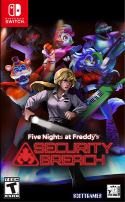 Five Nights at Freddy's: Security Breach (картридж для Nintendo Switch, интерфейс и субтитры на русском языке)