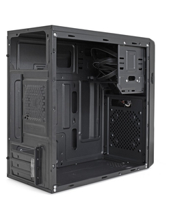 Exegate EX286439RUS Корпус Minitower ExeGate BA-309U2-AA400 (mATX, БП AA400 с вент. 8см, 1*USB+2*USB3.0, HD аудио, черный)