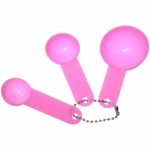 Набор косметический «Beauty Bar», кисточка, лопатка, 3 мерных ложки и чаша, микс три цвета, 17,5*8,5см