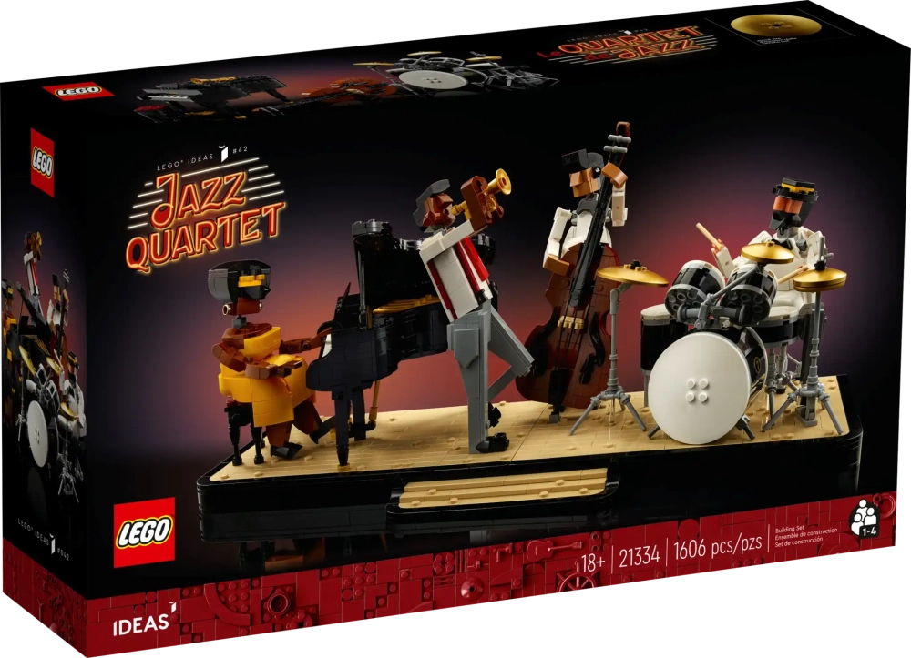 Конструктор LEGO Ideas 21334 Джазовый квартет