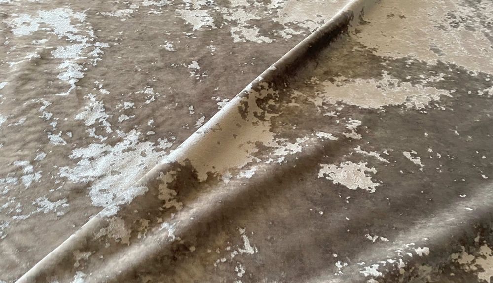 Велюр Джес 40 серо-коричневый