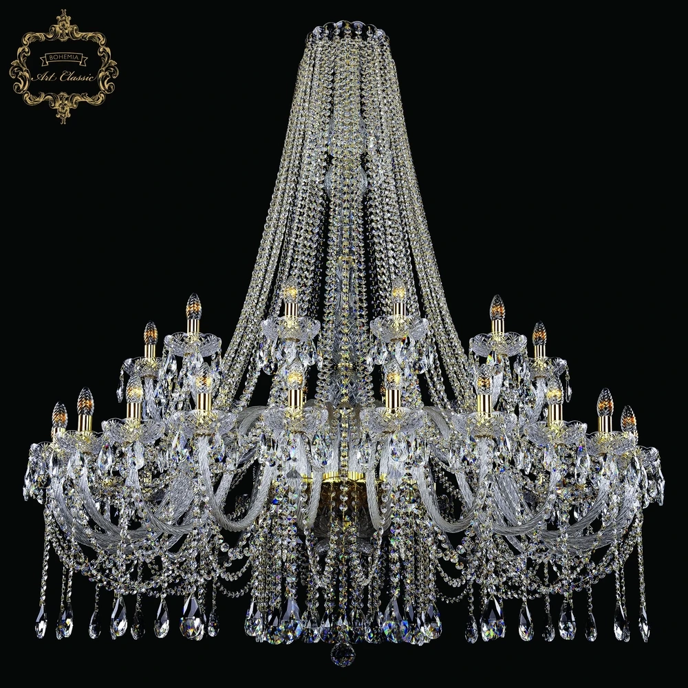 Подвесная люстра Art Classic 11.12.24+12.530.h-164.Gd.Sp