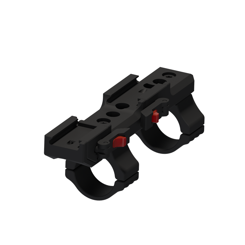 Быстросъёмный моноблочный кронштейн Aimpro на picatinny/weaver D30мм H36мм (AR)