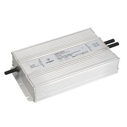 Блок питания ARPV-LG24600-PFC-A (24V, 25A, 600W) (Arlight, IP67 Металл, 5 лет) 053862
