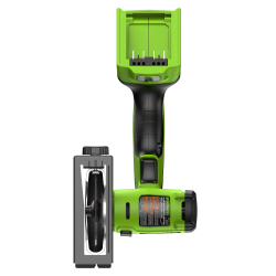 Шлифмашина угловая аккумуляторная Greenworks GD24UCS 24В Li-Ion d76 мм без АКБ и ЗУ (3402007)