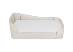 Диван-кровать KIDI Soft с низким изножьем 90*200 см (бежевый, рогожка)