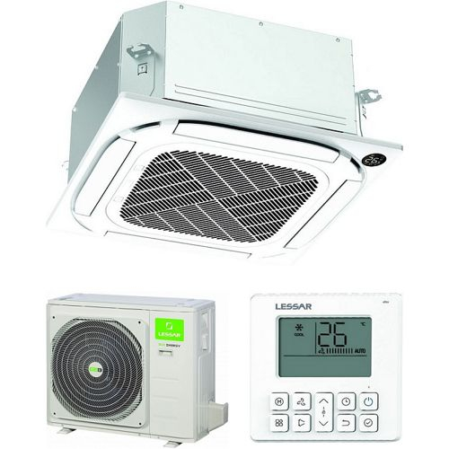 Сплит-система кассетная LESSAR LS-HE18BCWE2/LU-HE18UWE2/LZ-B4CUB