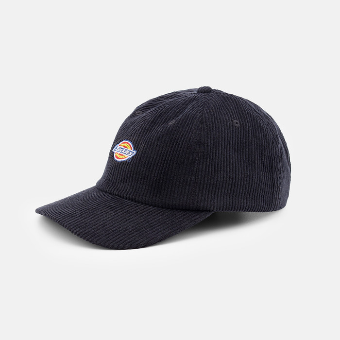 Кепка Dickies Hardwick Corduroy 6 Panel Logo Cap артикул:DK0A4ZAYBLK1 - купить в магазине Дайс