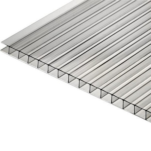 Поликарбонат сотовый Юг-Ойл-Пласт Ug Standart прозрачный 4 мм 2,1х12 м