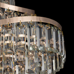 Citilux NAIAD CL315152 Люстра хрустальная подвесная Золото