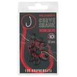 Крючок карповый "Volzhanka Curve Shank Teflon" (10 штук)
