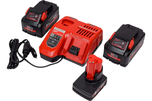 Энергокомплект M18 HNRG-802 (2 аккумулятора Li-ion, 18 В, 8 Ач+зарядное устройство M12-18 FC) Milwaukee 4933471073