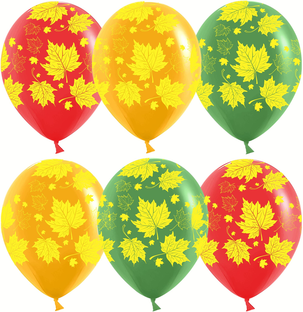 Шар Осенние листья хрусталь