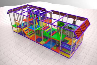 Детский игровой лабиринт «Смешные повороты»