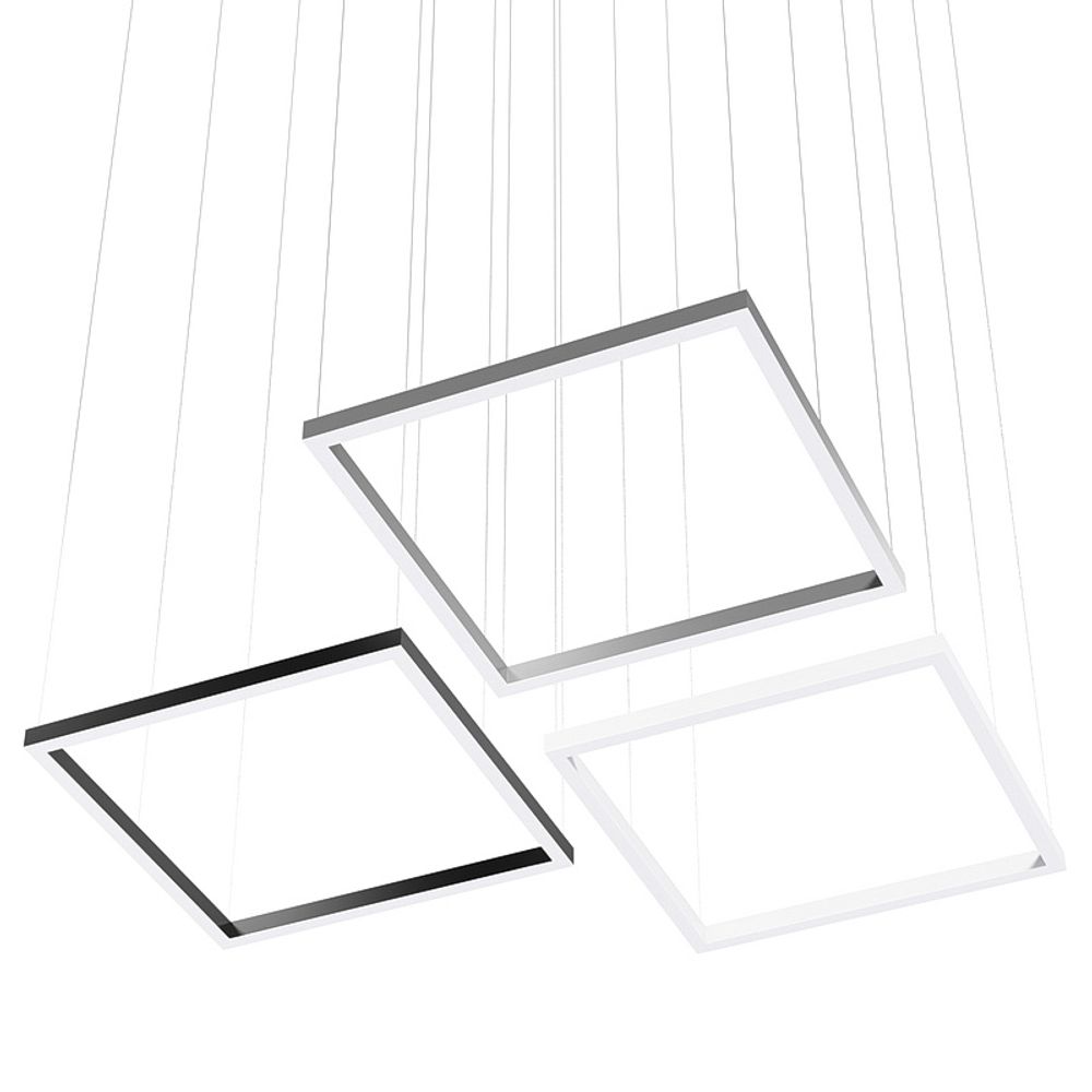 Светильник квадратный подвесной FS-TG-PR 115Вт 9200Лм IP20