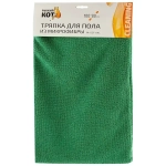 Тряпка для пола из микрофибры M-02F-XXL, цвет: зеленый, размер: 80см