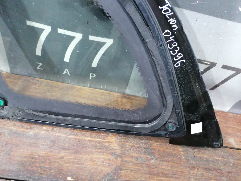 Стекло заднее правое глухое Haval Jolion 21-нв Б/У Оригинал 5403800XST01A