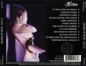 Cradle Of Filth / Midian (CD)