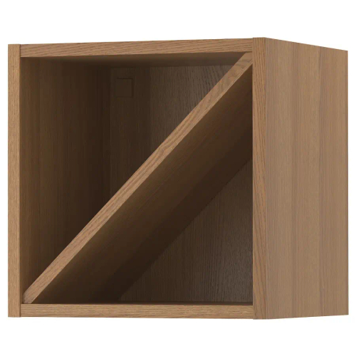 Полка для вина - VADHOLMA IKEA/ ВАДХОЛЬМА ИКЕА,  40х40 см, коричневый