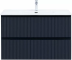 Тумба с раковиной Aquanet Джейн (Flat) 335431/254365 100 маренго
