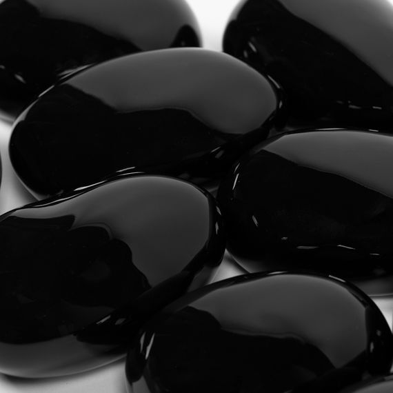 Набор керамических камней Firelight для биокамина - M черный, упак_12 шт — (3)