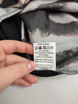 Блузка Free Quent с принтом 46 размер