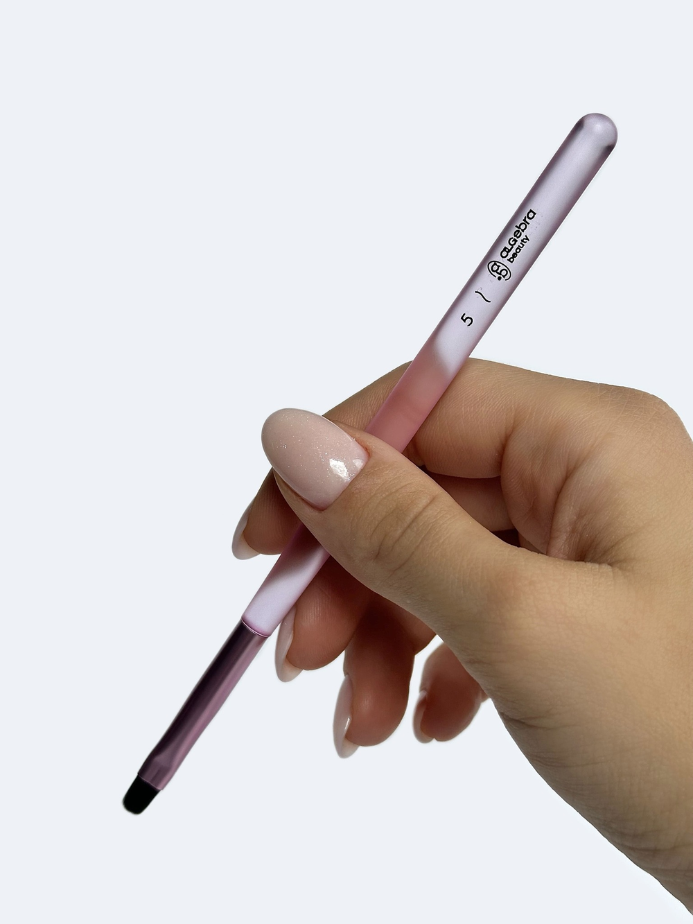 Кисть для геля и полигеля овальная N5