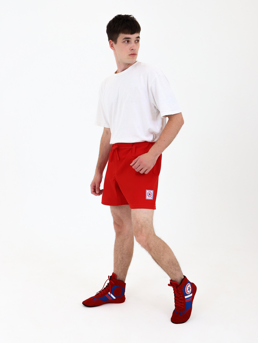 Шорты для боевого САМБО красные