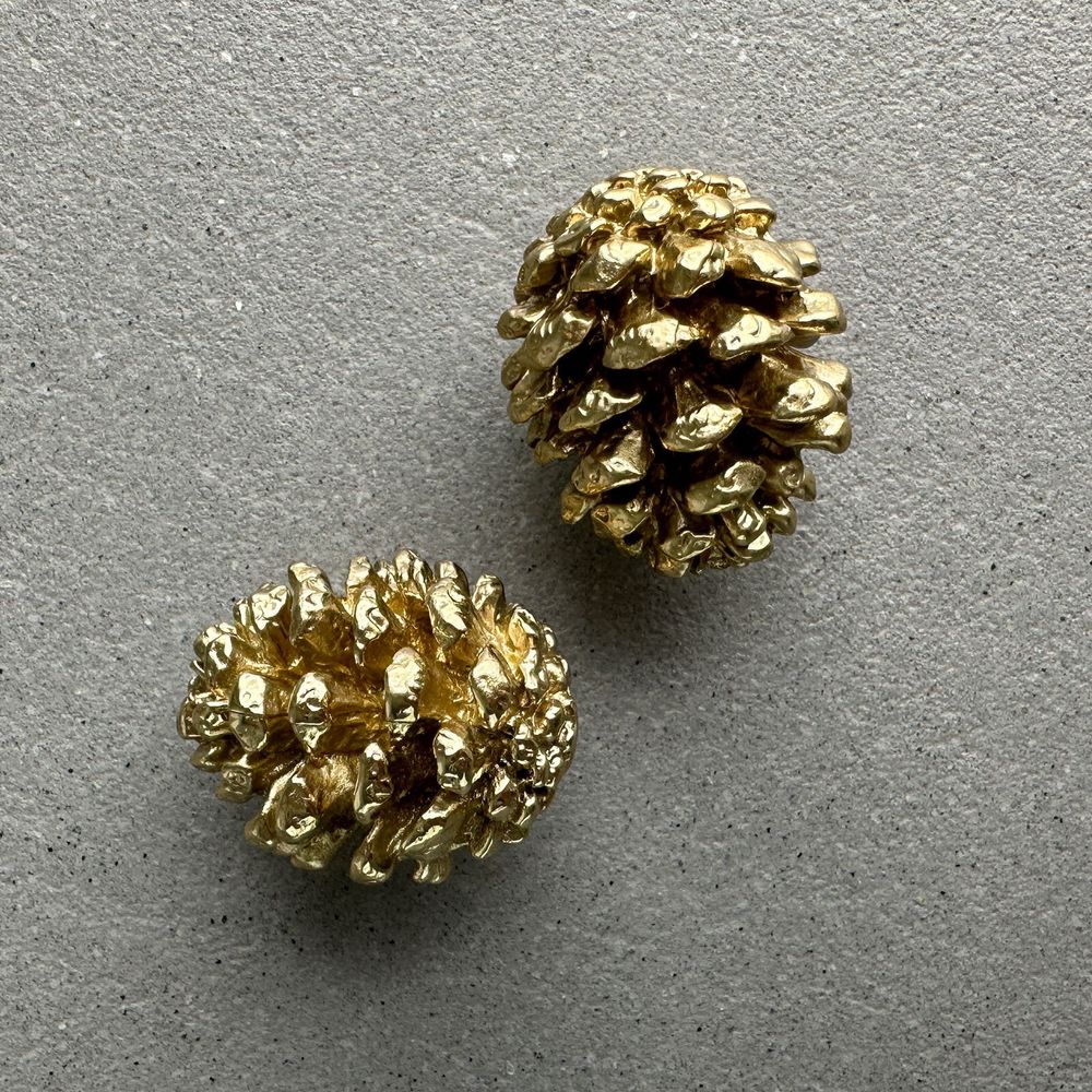 Ручка-кнопка MOS005 brass